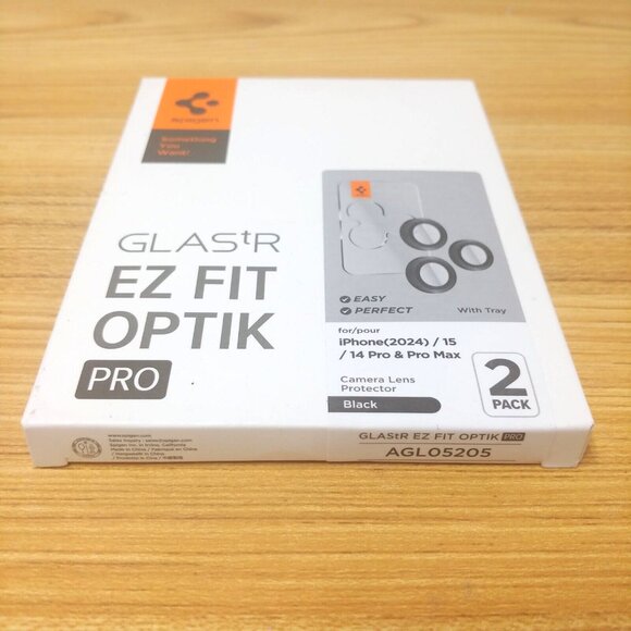 Spigen iPhone 14 Pro / Max GLAS.tR EZFit OptikPro Lens Protector 2 Pack AGL05205 - Picture 3 of 4